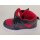 LICO Burschen Knöchelschuh schwarz rot Klettverschluss Zierschnürung