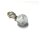 Charm Anhänger Glaskugel Silber 925 rhodiniert Bettelarmband Anhänger