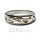 Ring 333/- Weißgold Zirkonia Schmuckring bicolor Goldring #64