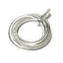 Kettenanhänger 925 Silber Zirkonia 3 Ringe beweglich...