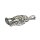 Sternzeichen Kettenanhänger 925/- Silber rhodiniert - Löwe - Tierkreiszeichen