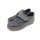 scandi Damen Klett Halbschuh schwarz Glitzermuster