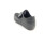 scandi Damen Klett Halbschuh schwarz Glitzermuster