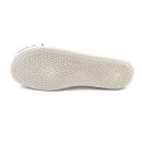 Cosero Damen Pantoffel grau lila mit Katzendruck Sterne