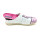 Cosero Damen Pantoffel grau lila mit Katzendruck Sterne