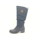 Rieker Tex Damen Stiefel schwarz Reißverschluss innen kleiner Absatz Warmfutter