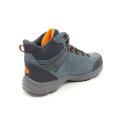 Brütting Comforttex Burschen Knöchelschnürschuh grau orange