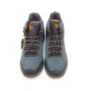 Brütting Comforttex Burschen Knöchelschnürschuh grau orange