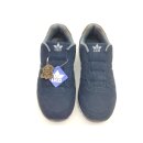 LICO Herren Slipper verstecktem Gummiband Spann blau braune Kappe