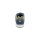 LICO Herren Slipper verstecktem Gummiband Spann blau braune Kappe