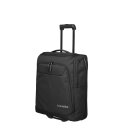 Travelite KICK OFF Rollenreisetasche S, Schwarz