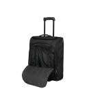 Travelite KICK OFF Rollenreisetasche S, Schwarz