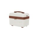 Travelite BALI Beautycase, Weiss/Cognac