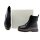 Tamaris Damen Stiefelette schwarz mit Reißverschluss versteckter Gummi am Spann