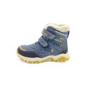 LICO Comfortex Jungen Klett Knöchelschuh Warmfutter blau braun