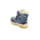 LICO Comfortex Jungen Klett Knöchelschuh Warmfutter blau braun
