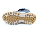 LICO Comfortex Jungen Klett Knöchelschuh Warmfutter blau braun