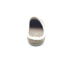 Calzamur Confort Damen Pantoffel taupe mit herausnehmbarer Innensohle