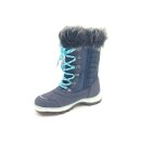 LICO COMFORTEX  Mädchen Winterboot Lillesand dunkelblau mit Fellrand