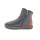 Manitu Damen Kurzstiefelette schwarz mit bordo abgesetzter Ferse