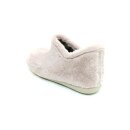 Cosero Damen Schlupf Hausschuh Warmfutter rosa helle Laufsohle