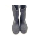 Herren Stiefel mit Filzschaft Warmfutter gummierten Schuh schwarz