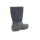 Herren Stiefel mit Filzschaft Warmfutter gummierten Schuh schwarz
