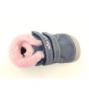 LICO Mädchen Knöchelschuh mit Klettverschluss Leder blau/rosa gefüttert