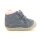 LICO Mädchen Knöchelschuh mit Klettverschluss Leder blau/rosa gefüttert