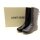 Josef Seibel Damen Stiefel 3/4 Länge seitlichem Reißverschluss Leder an der Wade geschnürt schwarz