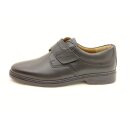 Josef Seibel Herren Eleganter Kletthalbschuh Leder schwarz