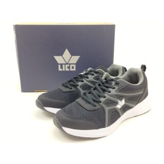 LICO Herren Sportschuh schwarz mit weißer Sohle