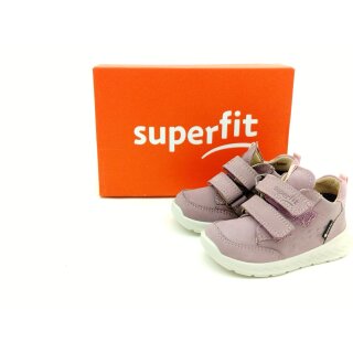 superfit Mädchen Klett-Halbschuh altrosa, Goretex